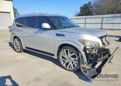 2012 Infiniti Qx56 z USA, uszkodzony, nr VIN JN8AZ2NE3C9020161